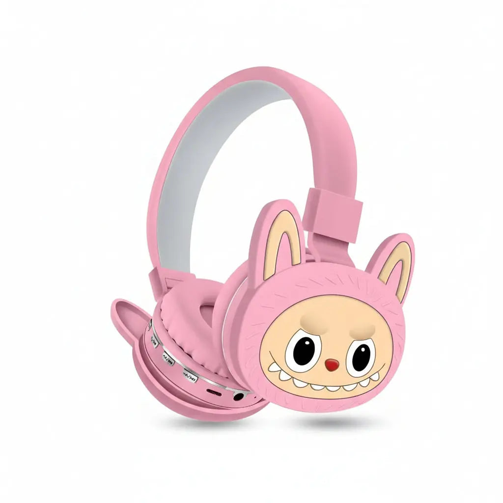 Audífonos Inalámbricos Kawaii Elfo - Plegables con Diseño de Personaje Elfo Animado - Conecta Chava Shop