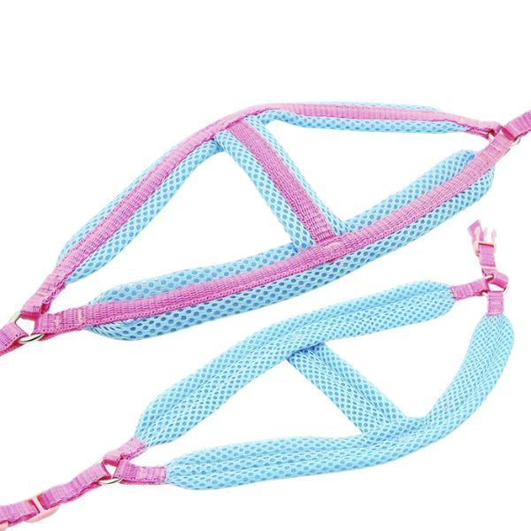 Pechera Acolchada para Perro con Correa Ajustable - Arnés Ergonómico Color Dúo Pro 2026 - Conecta Chava Shop