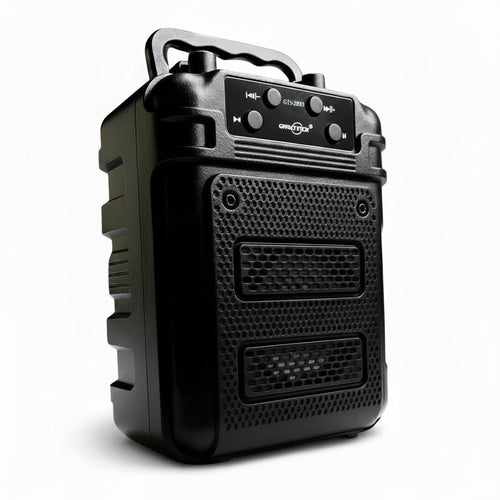 Bocina Portátil GTS-2333 con Micrófono y Luces LED - Sonido 5W y Bluetooth Pro 2026 - Conecta Chava Shop
