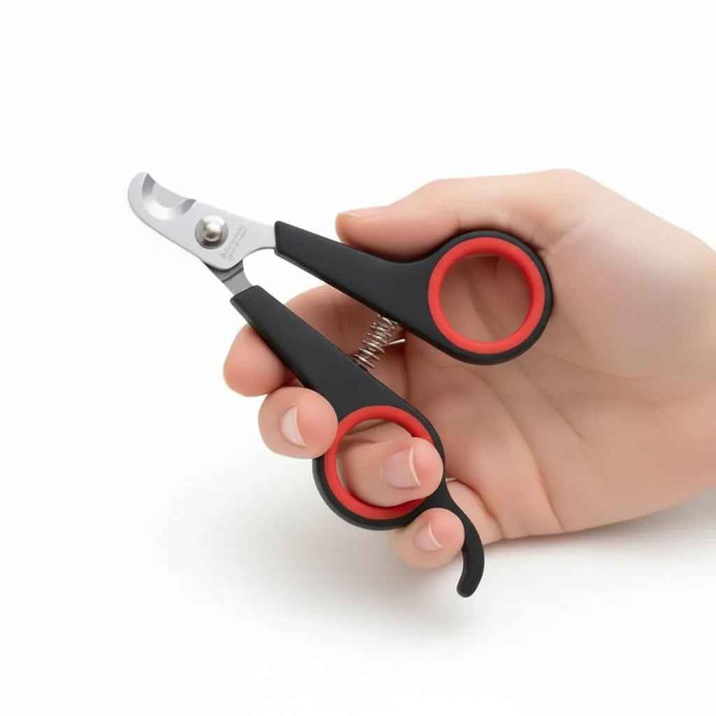 Cortaúñas para Mascotas de Acero Inoxidable Profesional - Tijeras de Corte Preciso con Protector de Seguridad y Lima, Calidad Pro 2026 - Conecta Chava Shop
