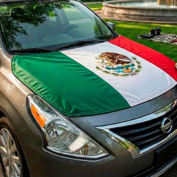 Funda para Cofre Bandera de México Ajuste Universal - Decoración Patriótica Pro 2026 - Conecta Chava Shop