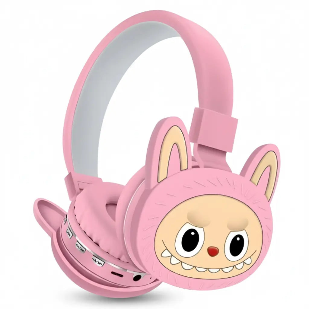 Audífonos Inalámbricos Kawaii Elfo - Plegables con Diseño de Personaje Elfo Animado - Conecta Chava Shop