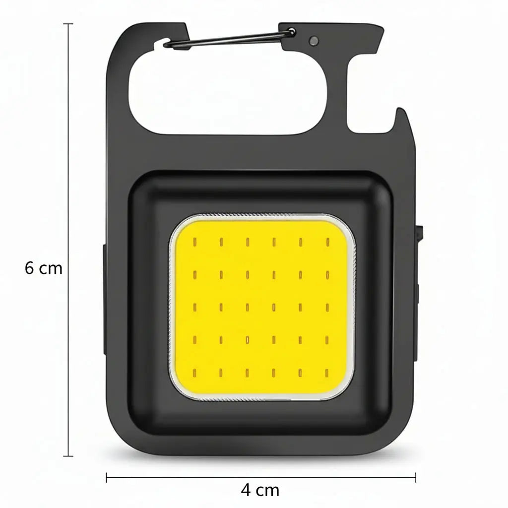 Mini Linterna LED Magnética con 3 Modos de Luz - Lámpara de Mano Recargable USB para Mecánica y Apagones Pro 2026 - Conecta Chava Shop