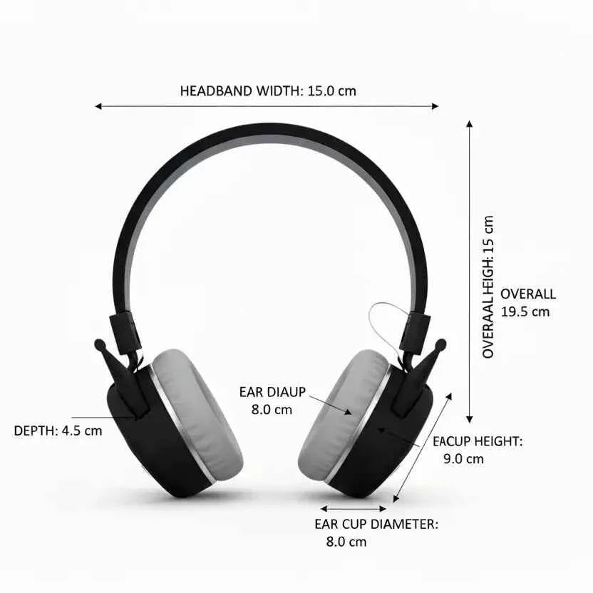 Audífonos Inalámbricos Kawaii Plegables con Orejas LED - Sonido Super Bass y Bluetooth Pro 2026 - Conecta Chava Shop