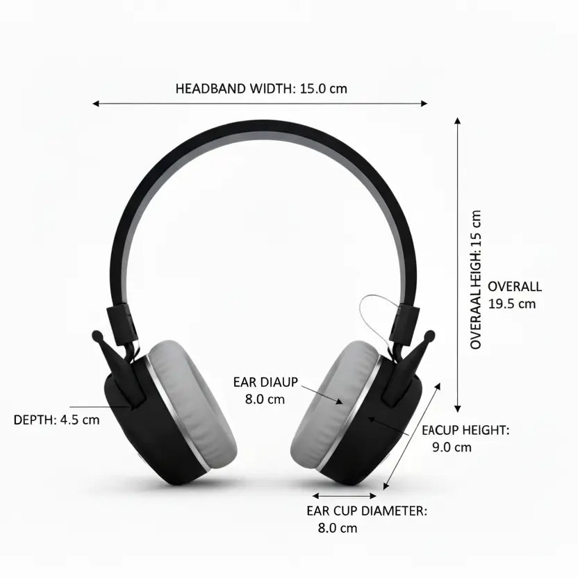 Audífonos Inalámbricos Kawaii con Diseño de Personaje Animado - Auriculares Bluetooth Plegables con Super Bass y Orejas Decorativas Pro 2026 - Conecta Chava Shop