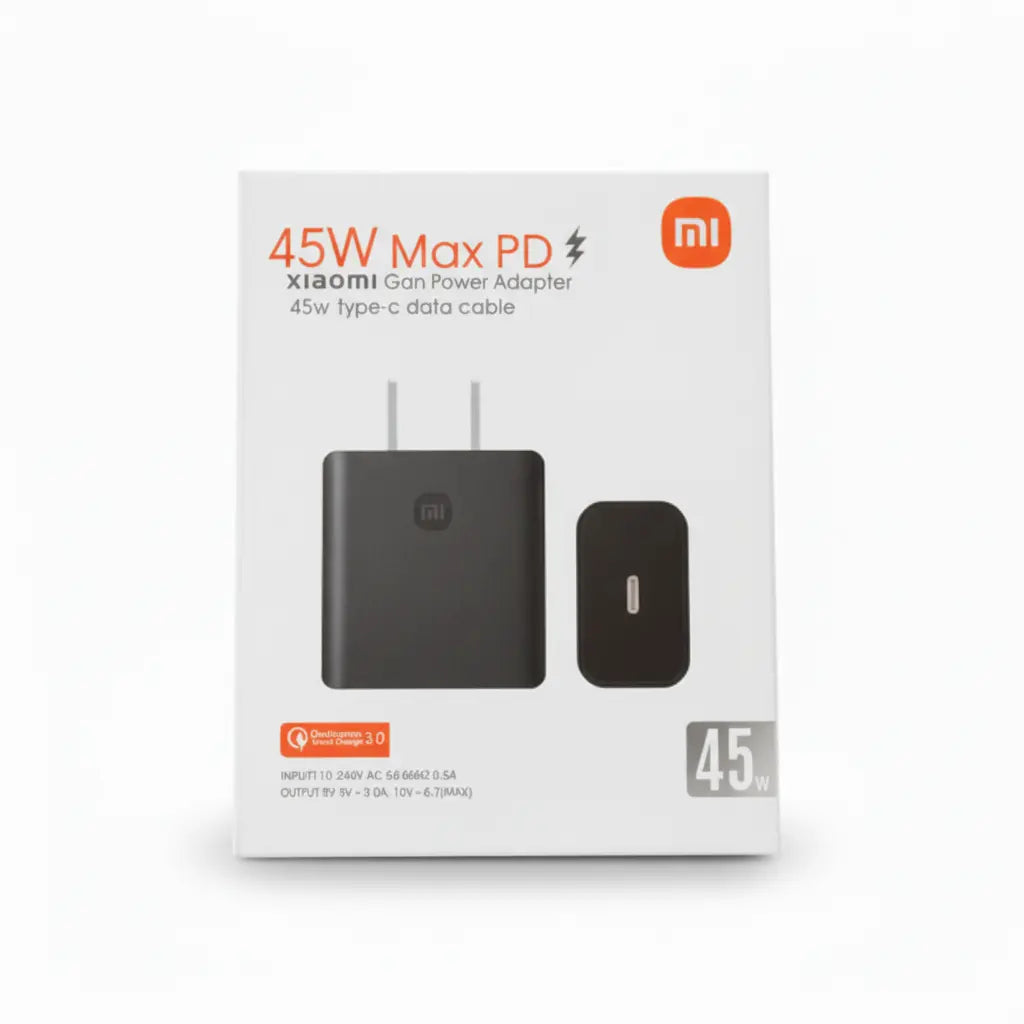 Cargador USB-C de 45W con Carga Rápida - Adaptador de Corriente Inteligente para Android y iOS, Tecnología de Carga Pro 2026 - Conecta Chava Shop