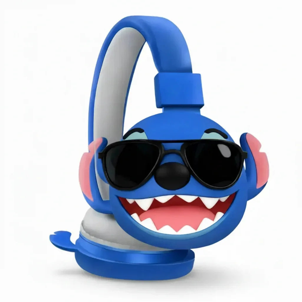 Audífonos Inalámbricos Kawaii Plegables con Orejas LED - Sonido Super Bass y Bluetooth Pro 2026 - Conecta Chava Shop
