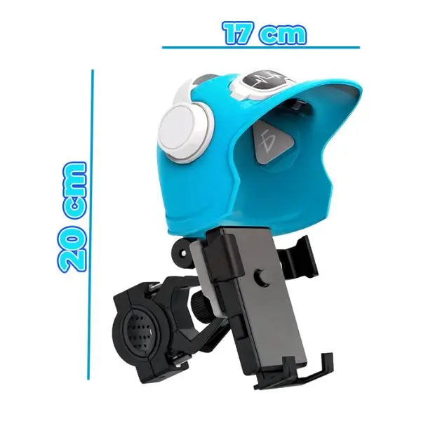 Soporte para Teléfono en Moto con Sistema Antivibración - Protector de Estabilizador de Cámara para Celular, Sujeción de Alta Seguridad Pro 2026 - Conecta Chava Shop