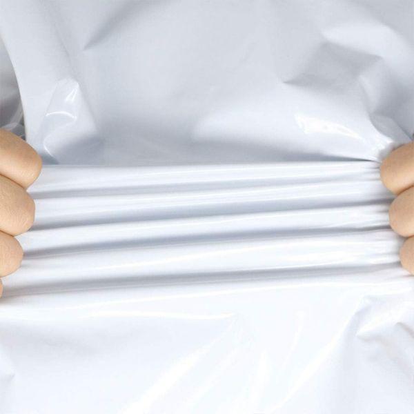 100 Bolsas PolyMailer Para Envíos 25x35 cm de Alta Resistencia - Sobres para Envíos Impermeables con Adhesivo de Seguridad Pro - Conecta Chava Shop