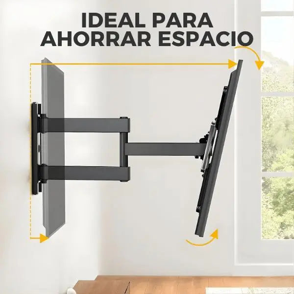 Soporte para TV Desplegable de 23-60 Pulgadas - Rotación de 180° y Carga de 35 kg Pro 2026 - Conecta Chava Shop