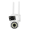 Cámara de Vigilancia Exterior WiFi 4MP con Visión Nocturna a Color - Cámara PTZ 360 Inteligente con Detección de Humano Pro 2026 - Conecta Chava Shop