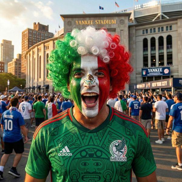 Peluca Mundialista Colores de Selecciones - Accesorio de Animación para Eventos Deportivos Pro 2026 - Conecta Chava Shop