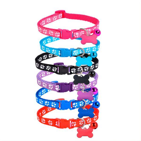 Collar Reflejante de Seguridad para Gatos y Perros con Hebilla Anti Ahorcamiento 2 Collares - Conecta Chava Shop