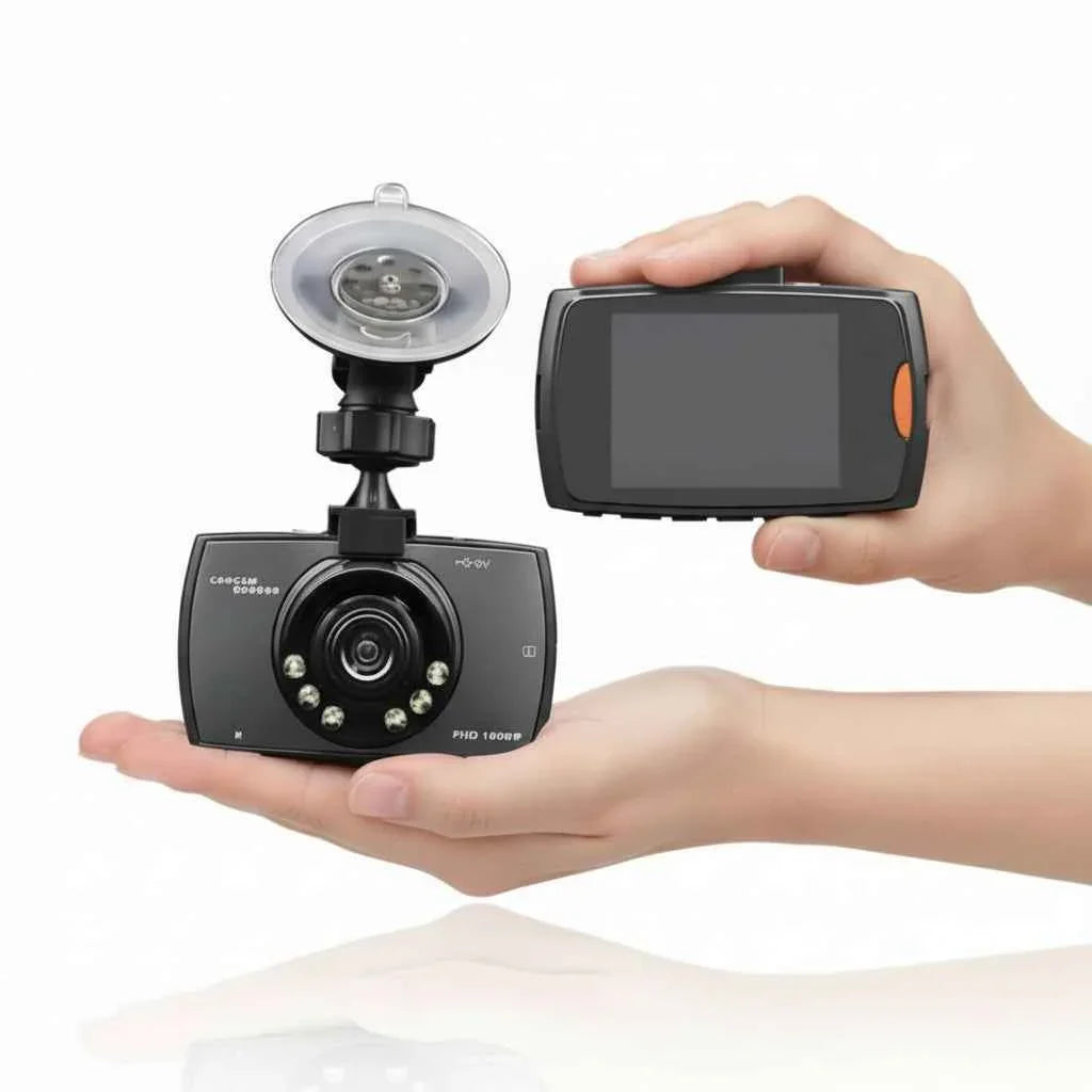 Cámara DVR para Auto Full HD con Visión Nocturna y Sensor G - Grabadora de Seguridad Pro 2026 - Conecta Chava Shop