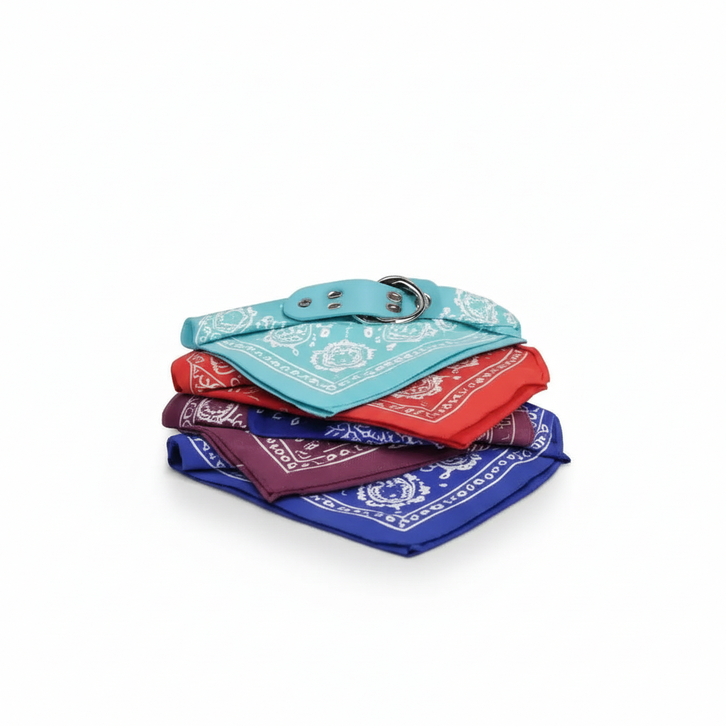 Collar para Perro Ajustable con Bandana Resistente al Agua - Accesorio de Moda para Mascotas con Hebilla de Seguridad Pro 2026 - Conecta Chava Shop