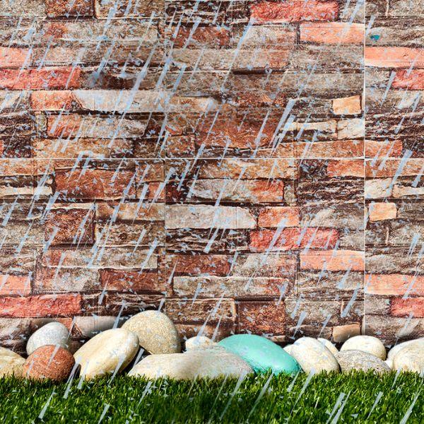Paquete 10 Paneles de Pared 3D de Espuma XPE Autoadhesivos Tipo Ladrillo Marrón Mosaico 35×38.5 cm Pro 2026 - Conecta Chava Shop