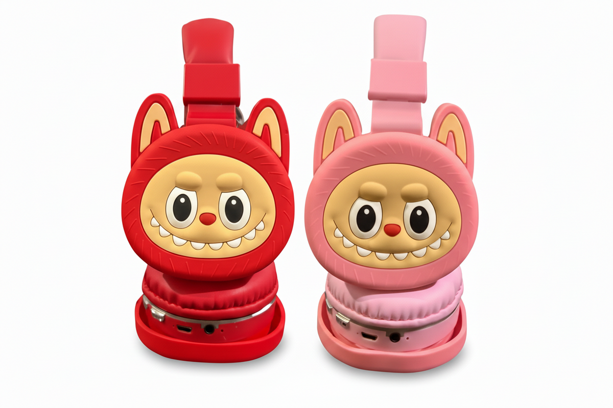 Audífonos Inalámbricos Kawaii Elfo - Plegables con Diseño de Personaje Elfo Animado - Conecta Chava Shop