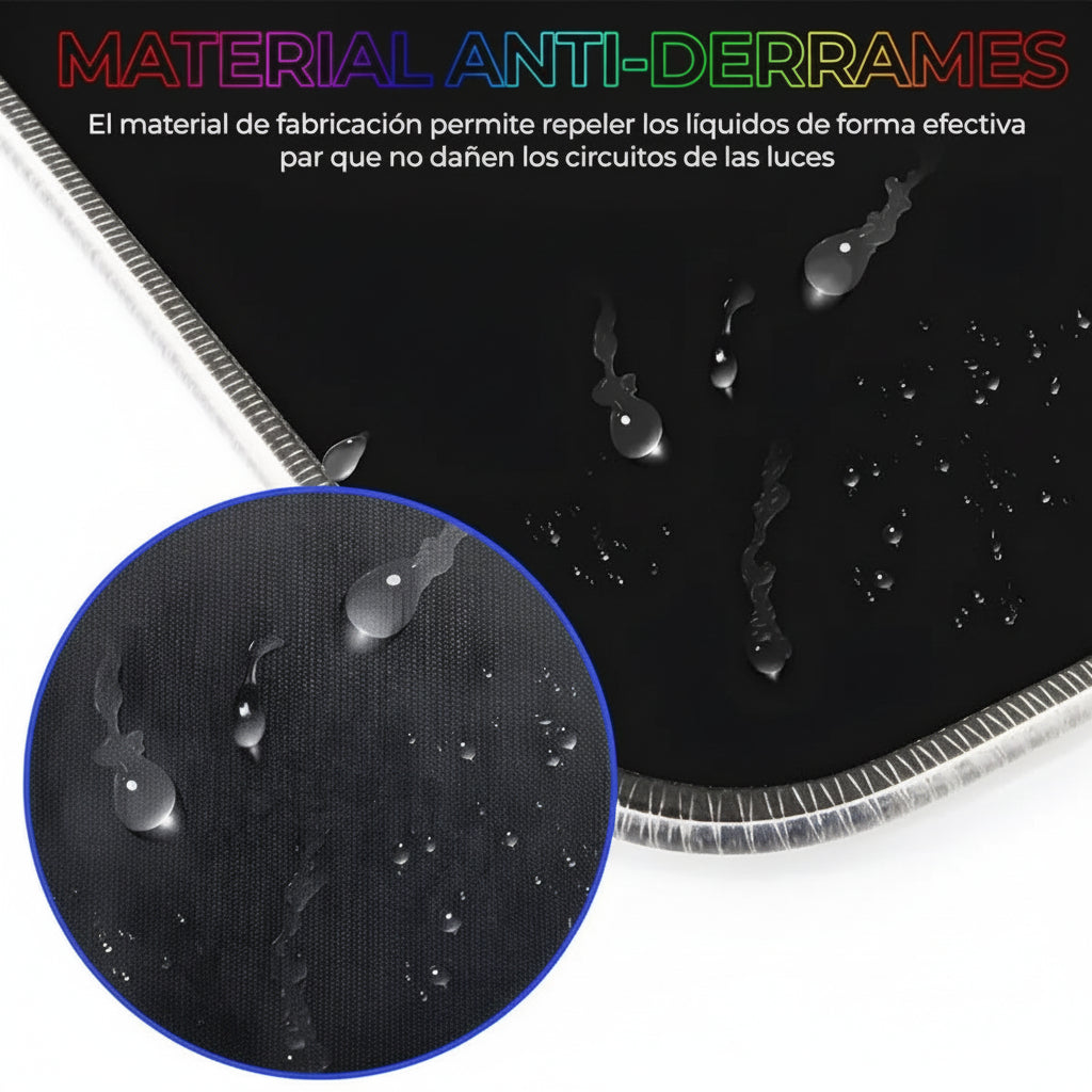 Mousepad Gamer XXL RGB 90x40 cm - Tapete Extendido para Teclado y Mouse Setup Gamer Pro 2026 - Conecta Chava Shop