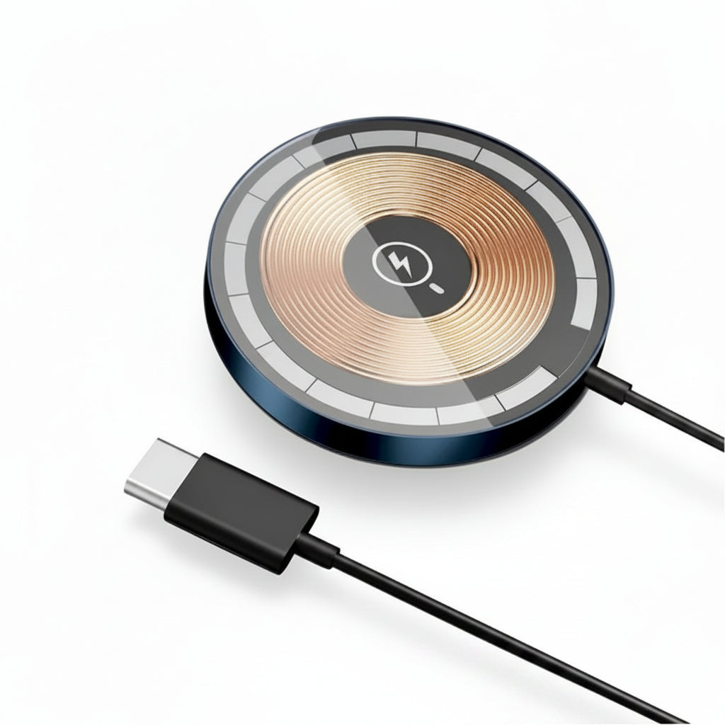 Cable USB Tipo C Magnético de Uso Rudo - Carga Rápida y Datos con Conector Giratorio Pro 2026 - Conecta Chava Shop