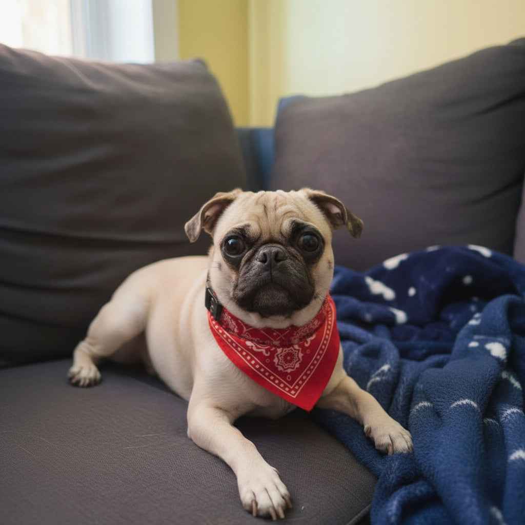 Collar para Perro Ajustable con Bandana Resistente al Agua - Accesorio de Moda para Mascotas con Hebilla de Seguridad Pro 2026 - Conecta Chava Shop