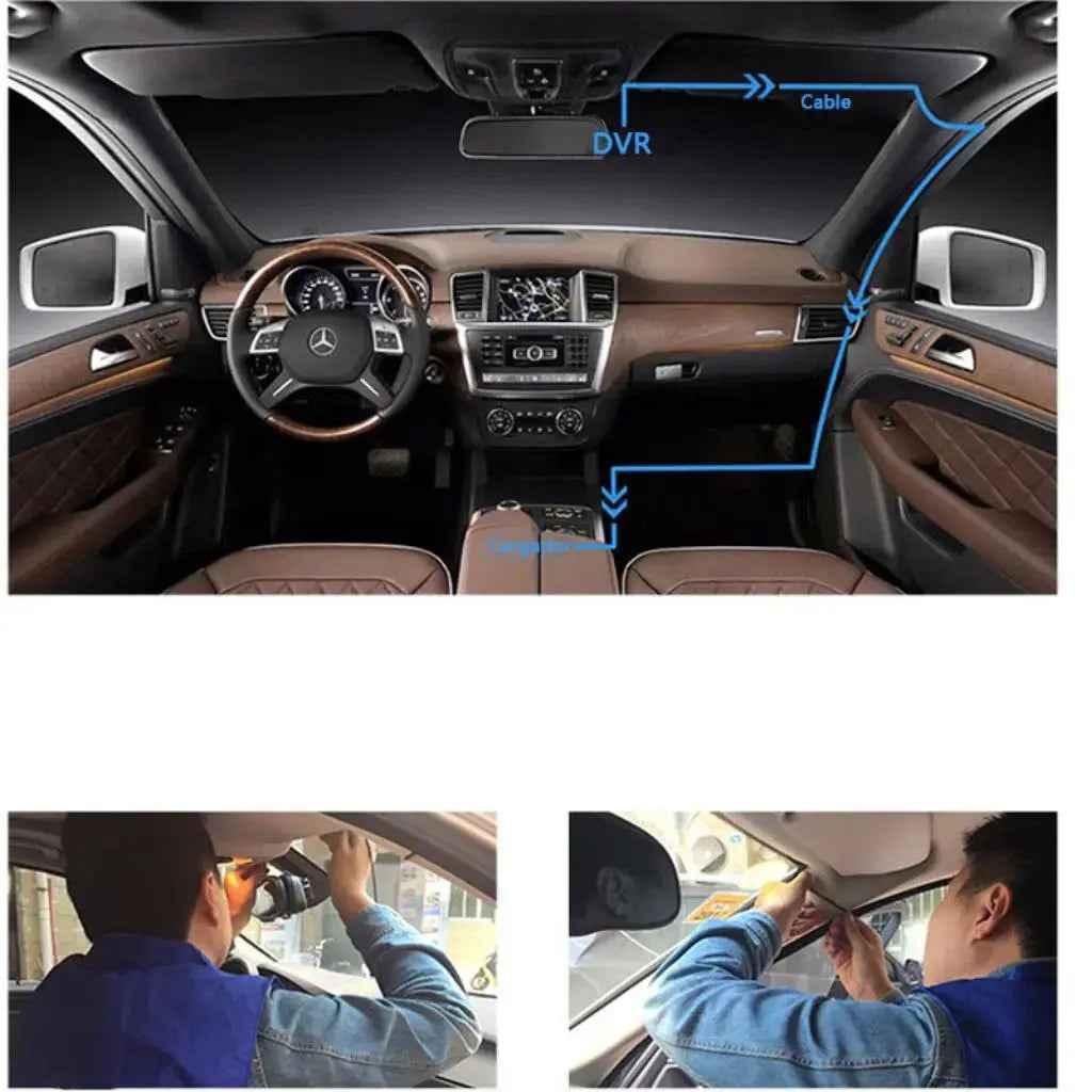 Cámara DVR para Auto Full HD con Visión Nocturna y Sensor G - Grabadora de Seguridad Pro 2026 - Conecta Chava Shop
