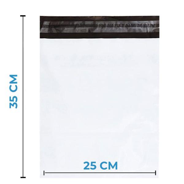 100 Bolsas PolyMailer Para Envíos 25x35 cm de Alta Resistencia - Sobres para Envíos Impermeables con Adhesivo de Seguridad Pro - Conecta Chava Shop