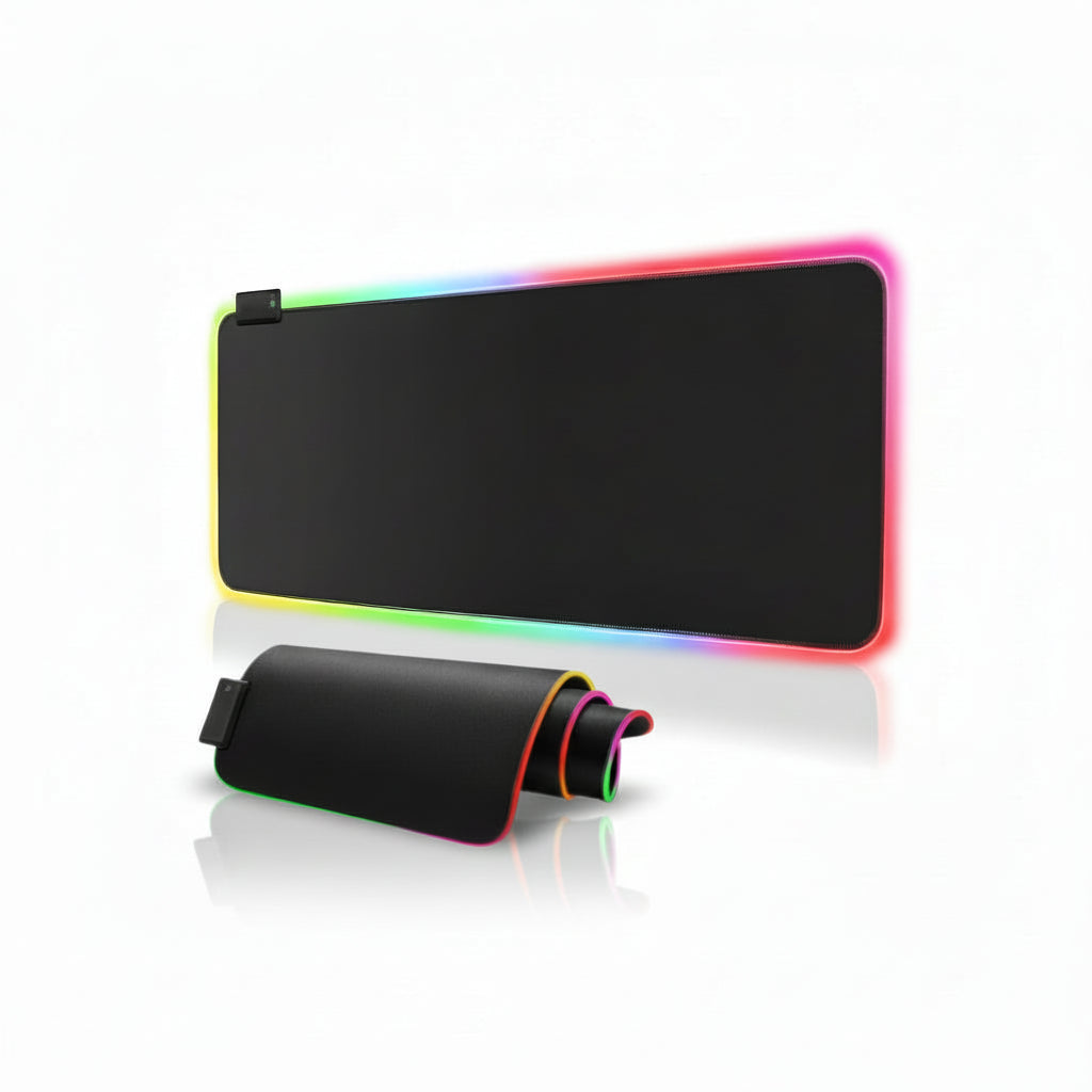 Mousepad Gamer XXL RGB 90x40 cm - Tapete Extendido para Teclado y Mouse Setup Gamer Pro 2026 - Conecta Chava Shop