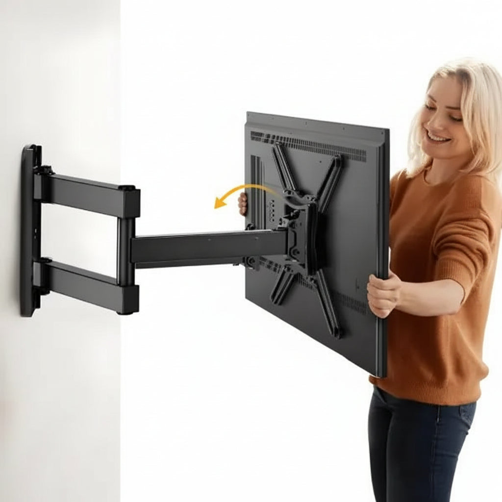 Soporte para TV Desplegable de 23-60 Pulgadas - Rotación de 180° y Carga de 35 kg Pro 2026 - Conecta Chava Shop