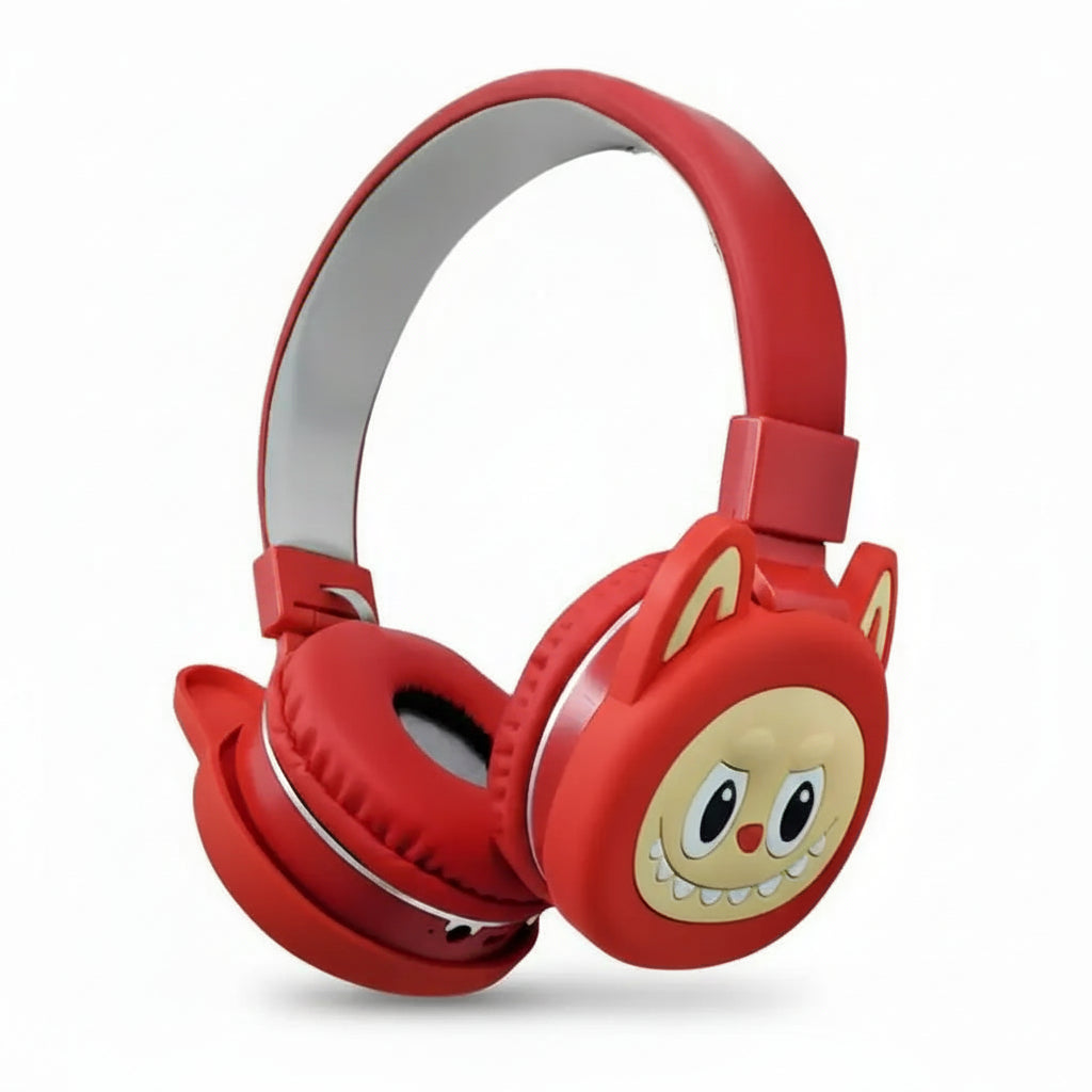 Audífonos Inalámbricos Kawaii Elfo - Plegables con Diseño de Personaje Elfo Animado - Conecta Chava Shop