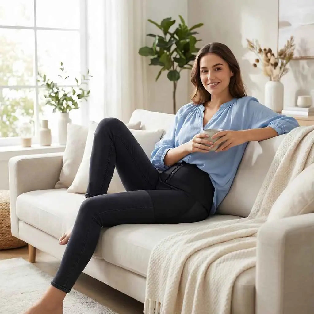 Short Moldeador de Cintura Alta con Efecto Realce - Faja Invisible de Suave Compresión, Diseño Sin Costuras para Vestidos y Jeans - Conecta Chava Shop