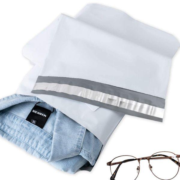 100 Bolsas PolyMailer Para Envíos 25x35 cm de Alta Resistencia - Sobres para Envíos Impermeables con Adhesivo de Seguridad Pro - Conecta Chava Shop