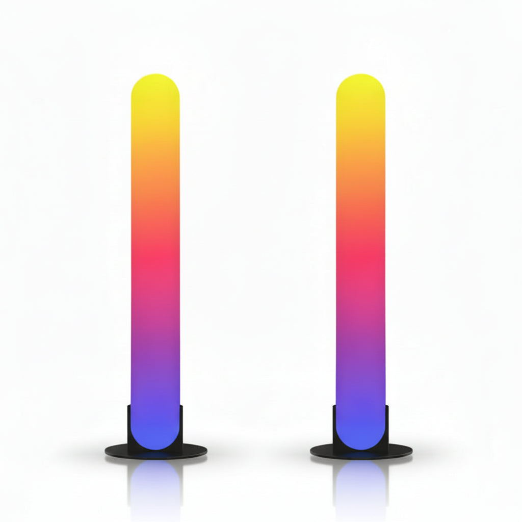 Barras de Luz LED RGB para Setup Gamer - Iluminación Inteligente con Sincronización Musical Pro 2026 - Conecta Chava Shop