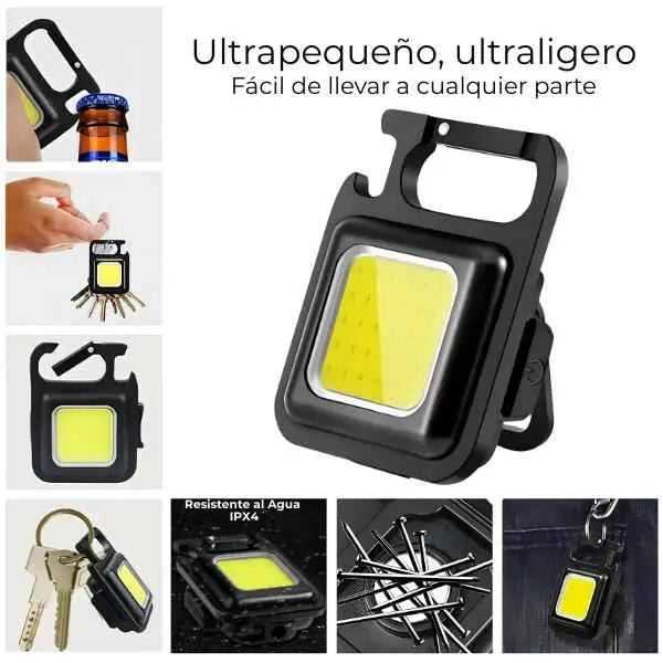 Mini Linterna LED Magnética con 3 Modos de Luz - Lámpara de Mano Recargable USB para Mecánica y Apagones Pro 2026 - Conecta Chava Shop