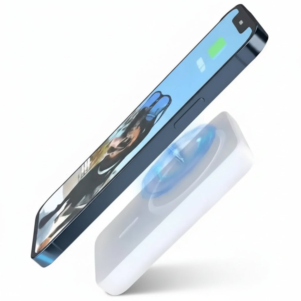 Power Bank Magnético Inalámbrico de Carga Rápida - Batería Externa Portátil Compatible con Dispositivos iOS, Calidad Pro 2026 - Conecta Chava Shop