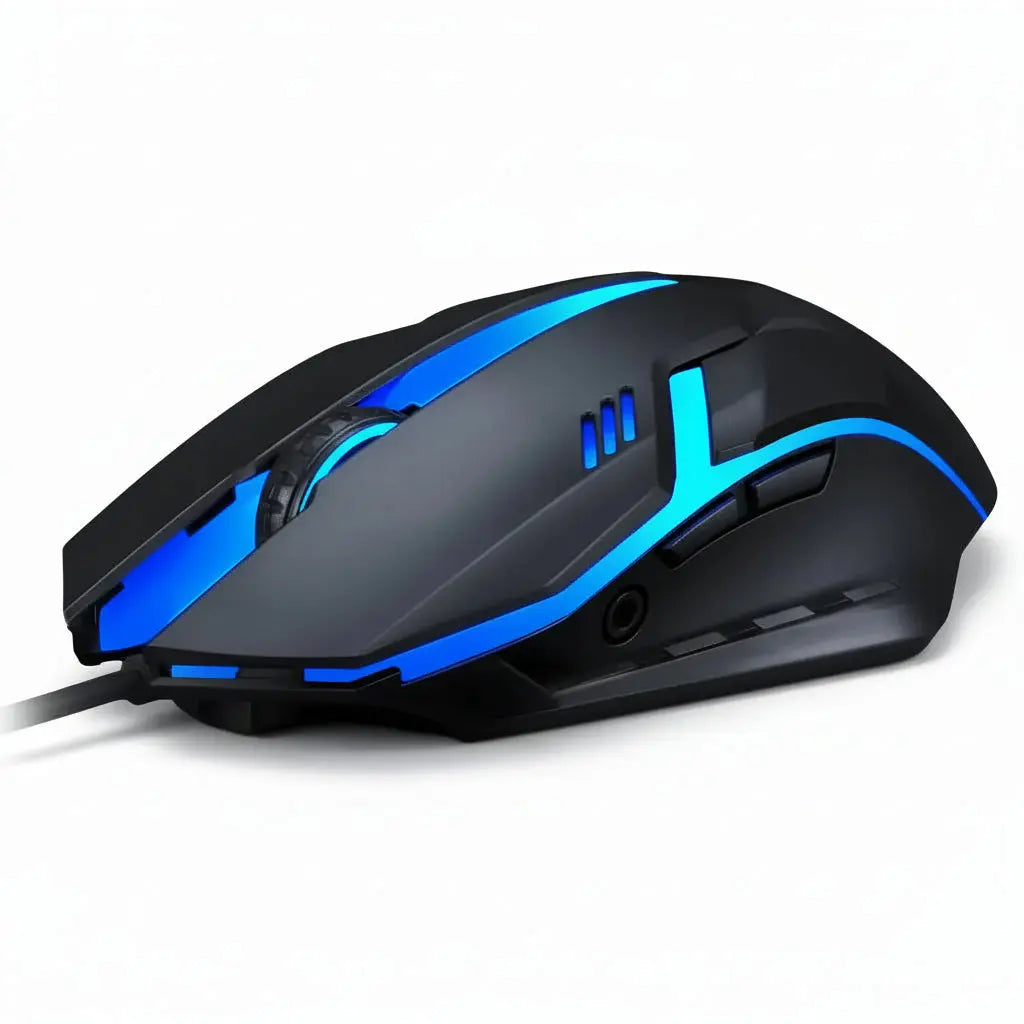 Mouse Gaming RGB de Alta Precisión con Sensor Óptico - Ratón para Juegos USB Plug and Play con Iluminación LED Dinámica, Calidad Pro 2026 - Conecta Chava Shop