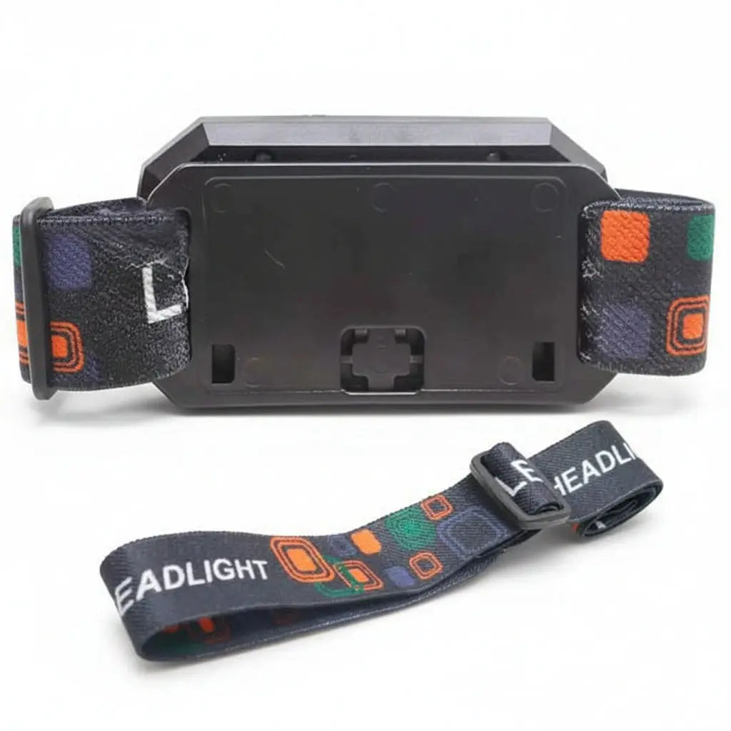 Linterna de Cabeza con Sensor de Movimiento "Sin Contacto" - Lámpara Frontal LED Recargable, Ideal para Mecánicos, Pesca y Construcción - Conecta Chava Shop