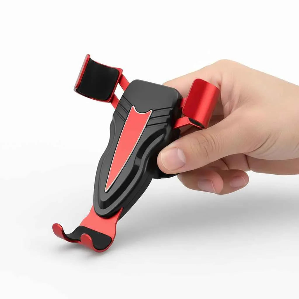 Soporte de Celular para Auto con Fijación a la Rejilla - Sujeción de Seguridad Compacta en Material ABS con Ajuste Universal Pro 2026 - Conecta Chava Shop