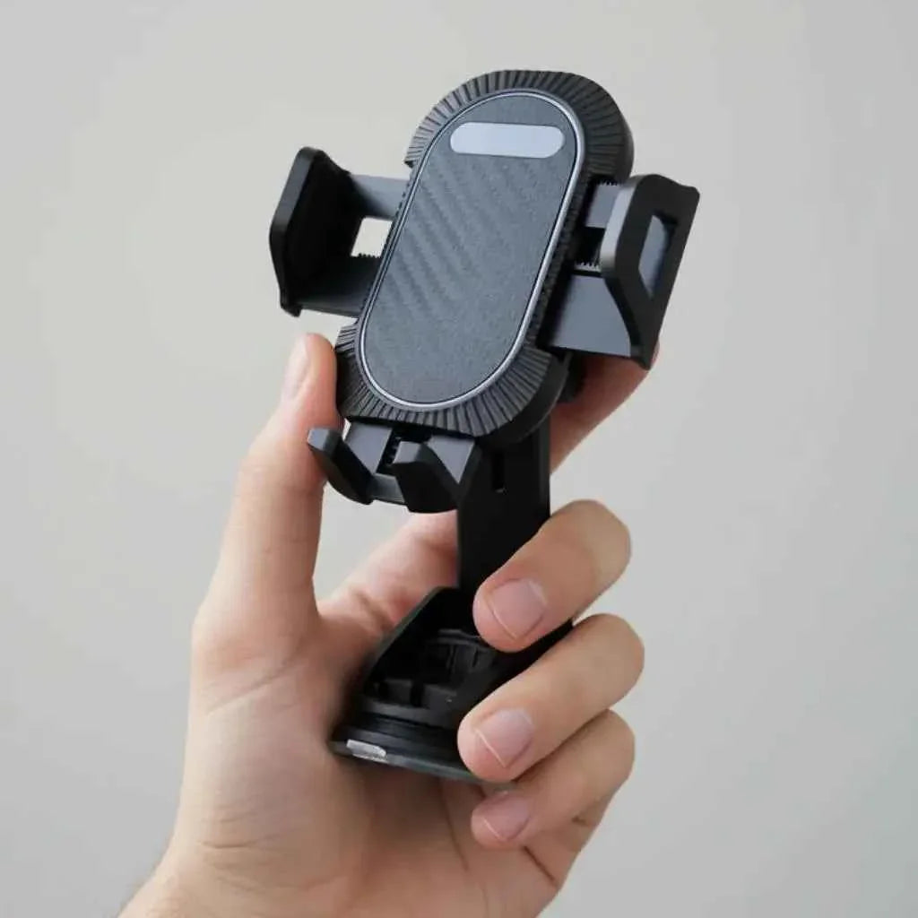Soporte Celular para Auto con Ventosa de Succión Fuerte - Brazo Extensible Ajustable y Rotación 360° para Tablero y Parabrisas Pro 2026 - Conecta Chava Shop