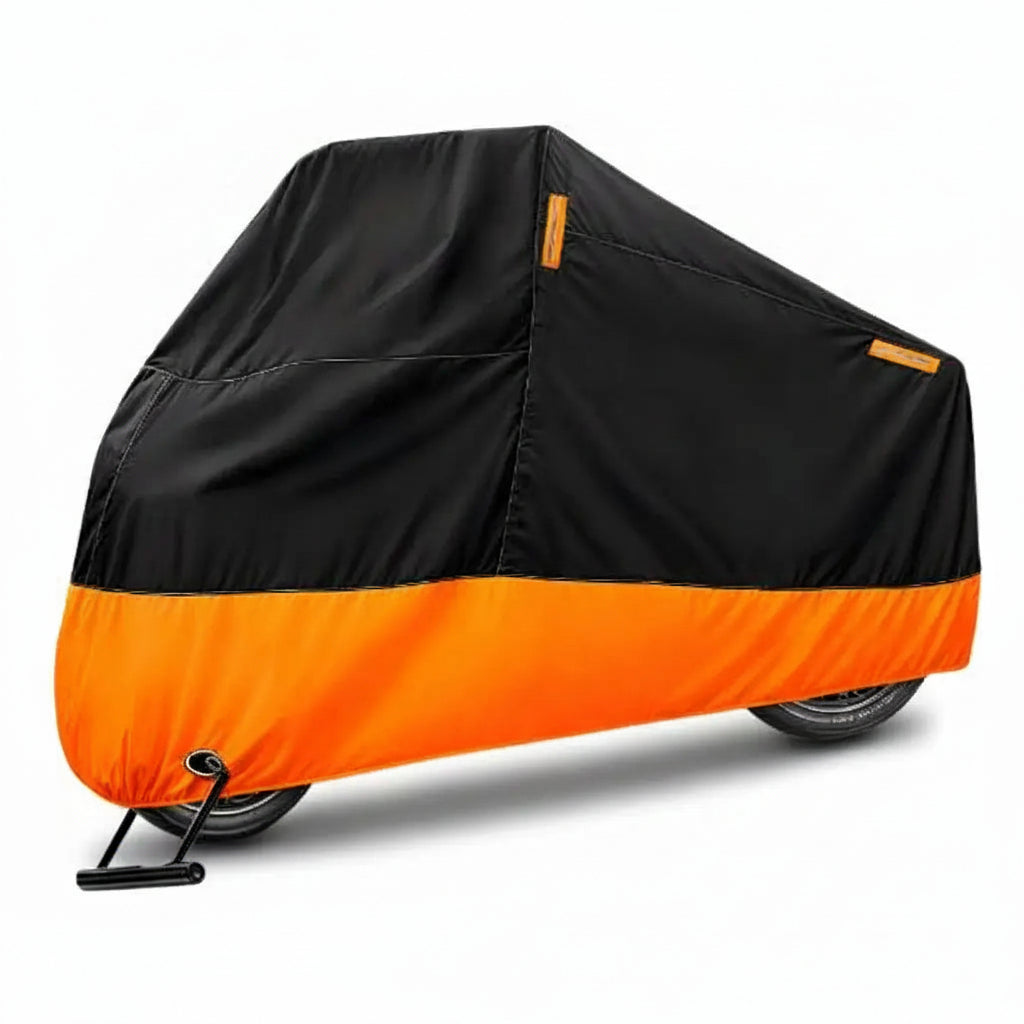 Impermeable Reflectante para Moto Ajustable y Ligero - Conjunto de Lluvia Alta Visibilidad Pro 2026 - Conecta Chava Shop