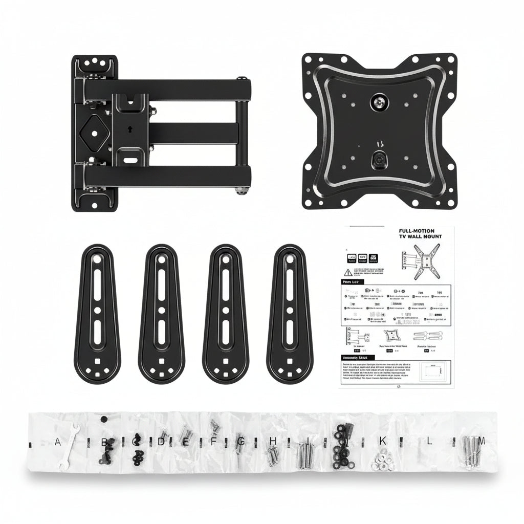 Soporte para TV Desplegable de 23-60 Pulgadas - Rotación de 180° y Carga de 35 kg Pro 2026 - Conecta Chava Shop