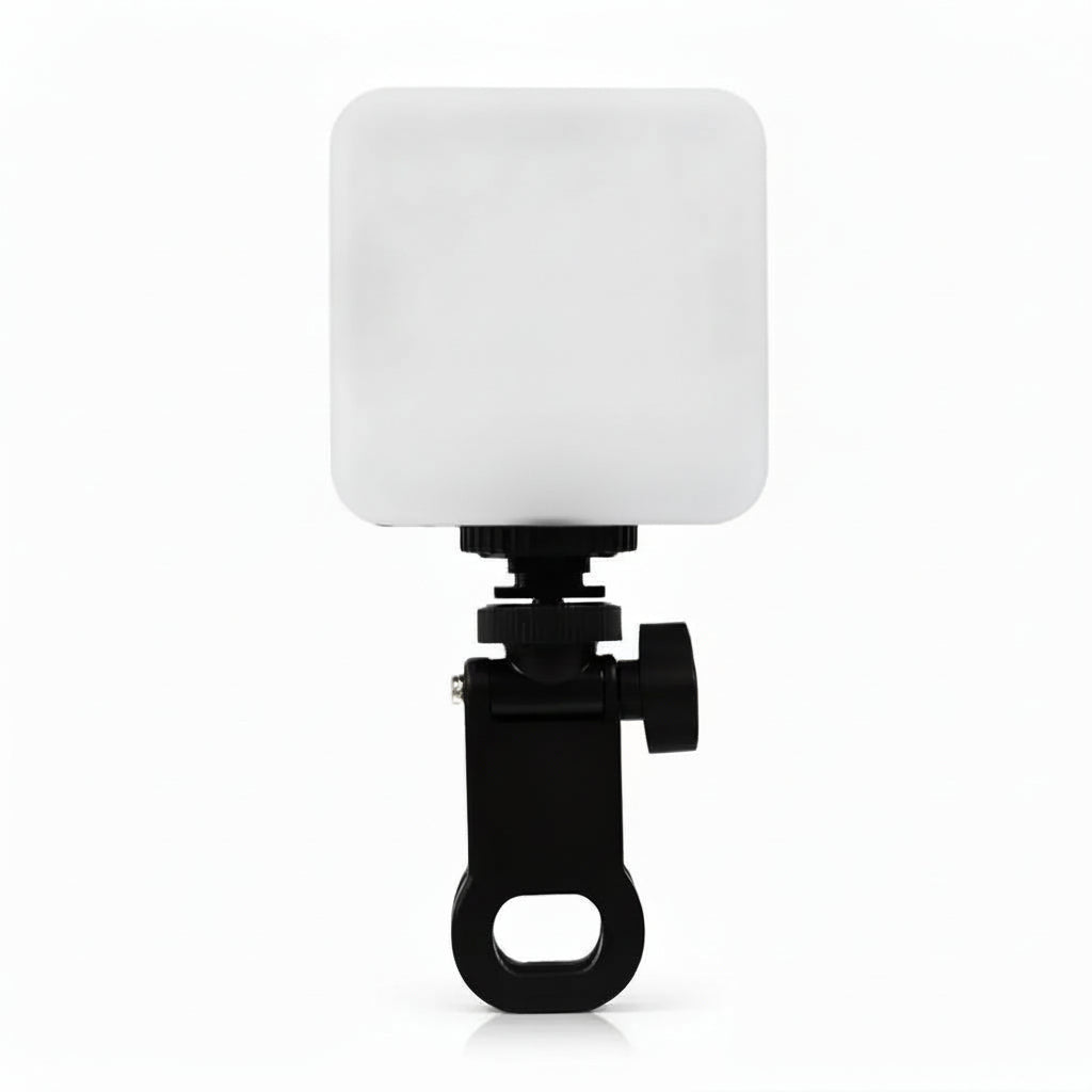 Luz LED RGB Profesional para Video y Fotografía - Iluminación Ajustable de Colores para TikTok y YouTube, Mini Panel Portátil Recargable - Conecta Chava Shop
