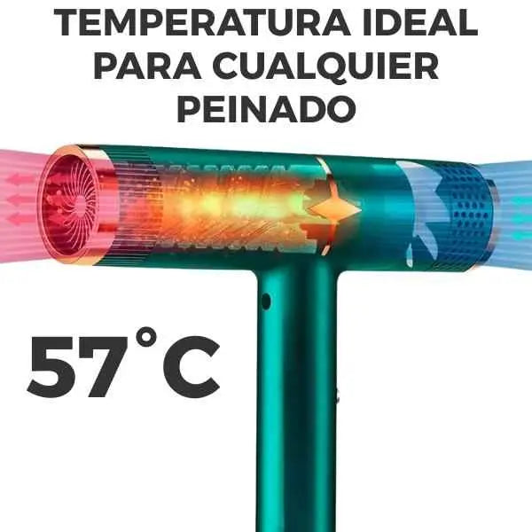 Secador de Cabello Iónico con Tecnología Antifrizz - Motor de Alta Potencia y Diseño Compacto Plegable Pro 2026 - Conecta Chava Shop