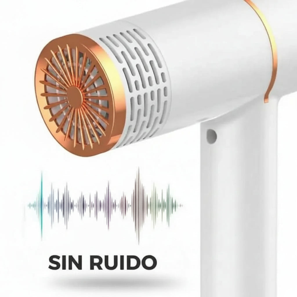 Secador de Cabello Iónico con Tecnología Antifrizz - Motor de Alta Potencia y Diseño Compacto Plegable Pro 2026 - Conecta Chava Shop