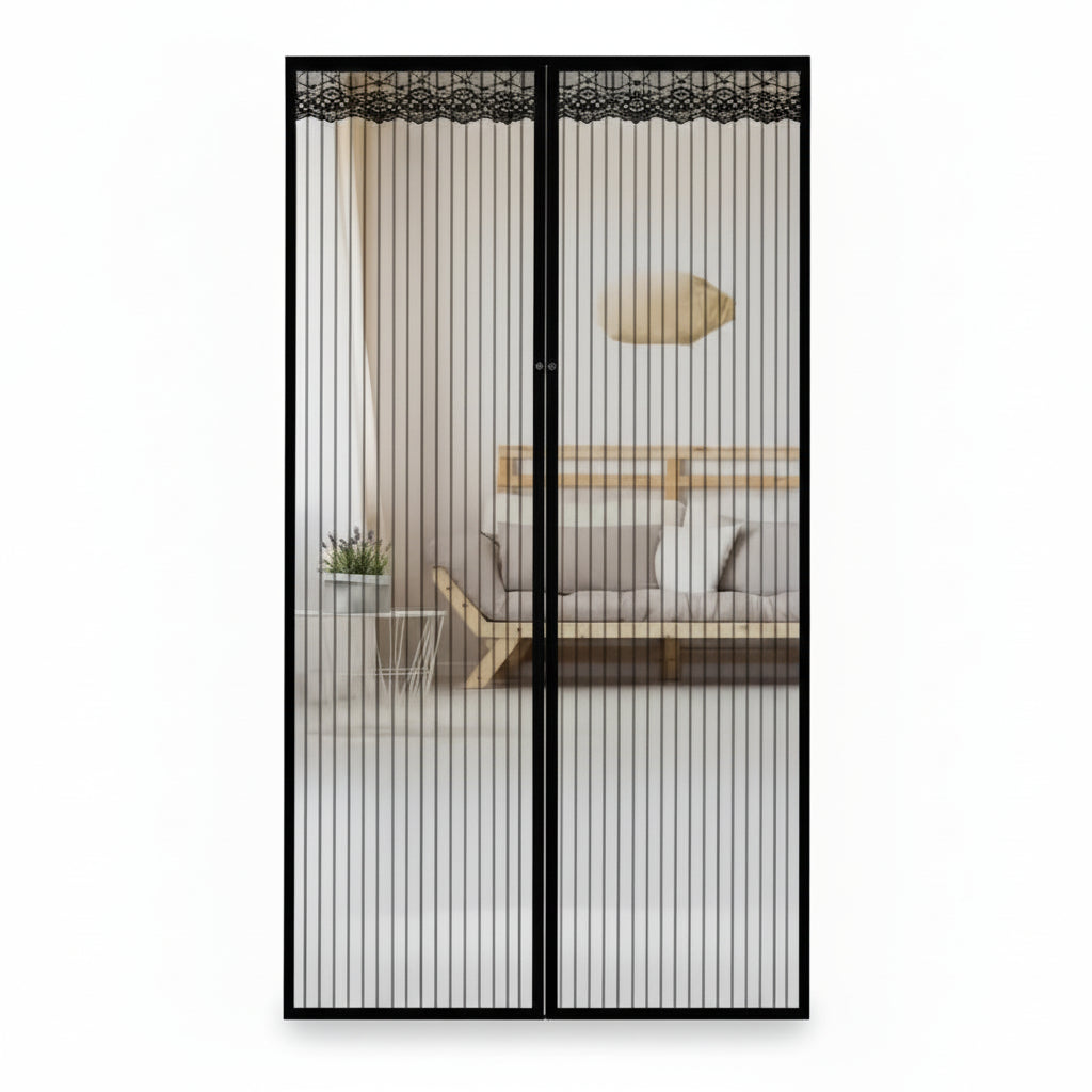 Cortina Mosquitera Magnética de Malla Reforzada - Cierre Automático Instantáneo y Protección Invisible para Puertas Pro 2026 - Conecta Chava Shop