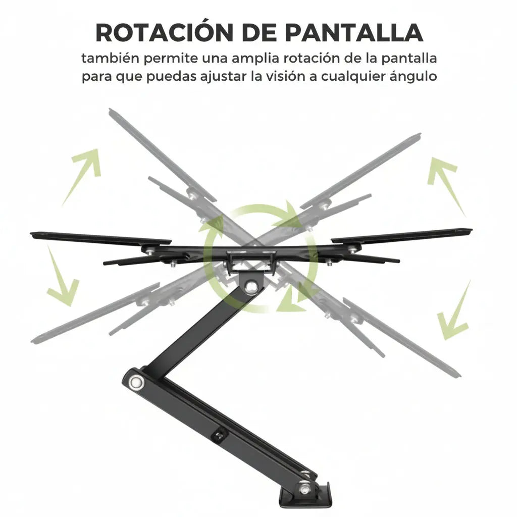 Brazo Ergonómico para Monitor con Sistema VESA 32 a 55 Pulgadas - Soporte Ajustable de Alta Resistencia Pro 2026 - Conecta Chava Shop
