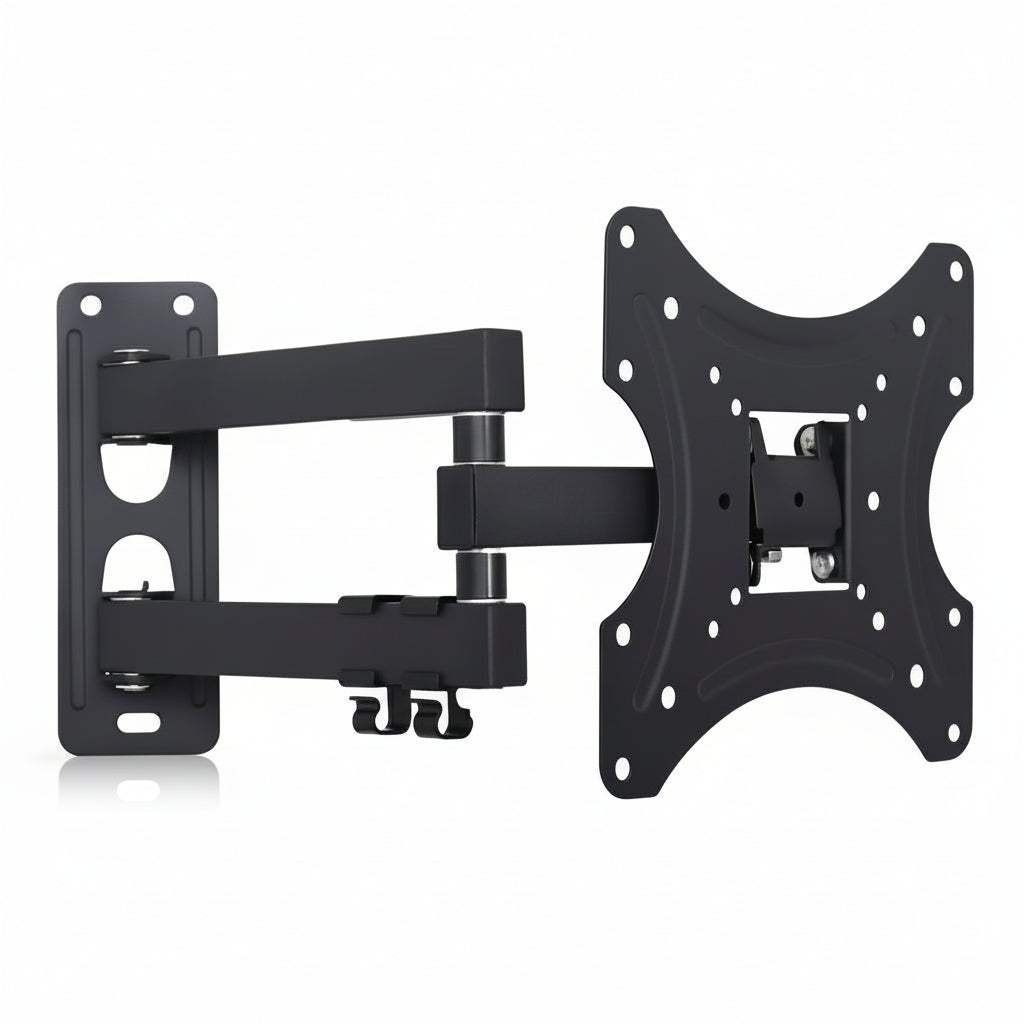 Soporte de TV Articulado de 13" a 42" Pulgadas - Brazo Giratorio con Extensión, Ahorra Espacio en Pared, Compatible VESA Pro - Conecta Chava Shop