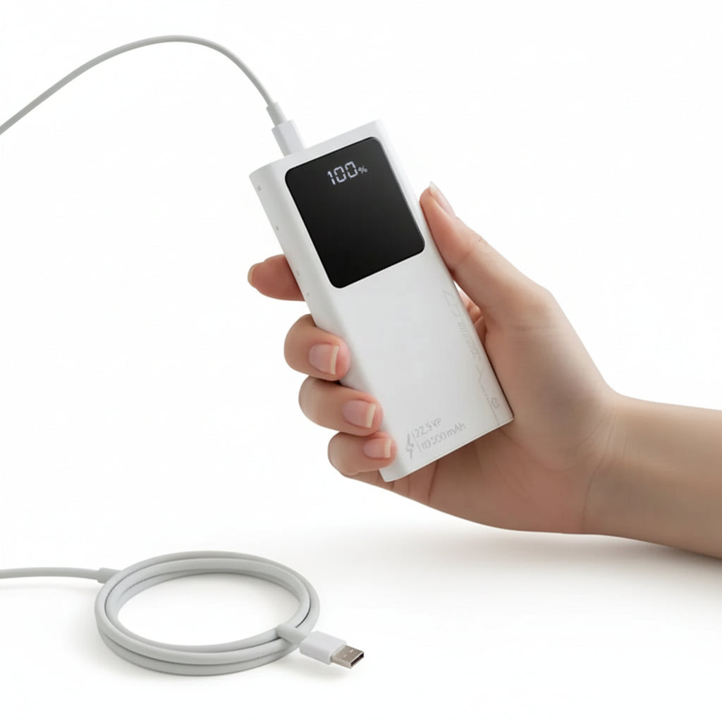 Power Bank 10000mAh con Carga Inalámbrica de Alta Velocidad - Batería Portátil Compacta para Smartphone, Tecnología de Carga Pro 2026 - Conecta Chava Shop