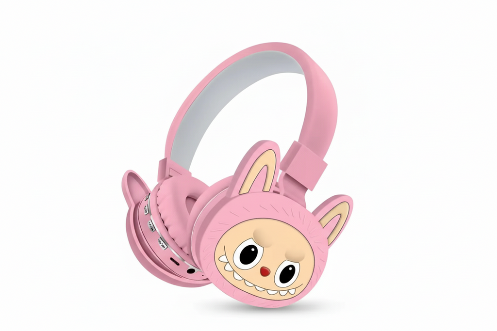 Audífonos Inalámbricos Kawaii Elfo - Plegables con Diseño de Personaje Elfo Animado - Conecta Chava Shop