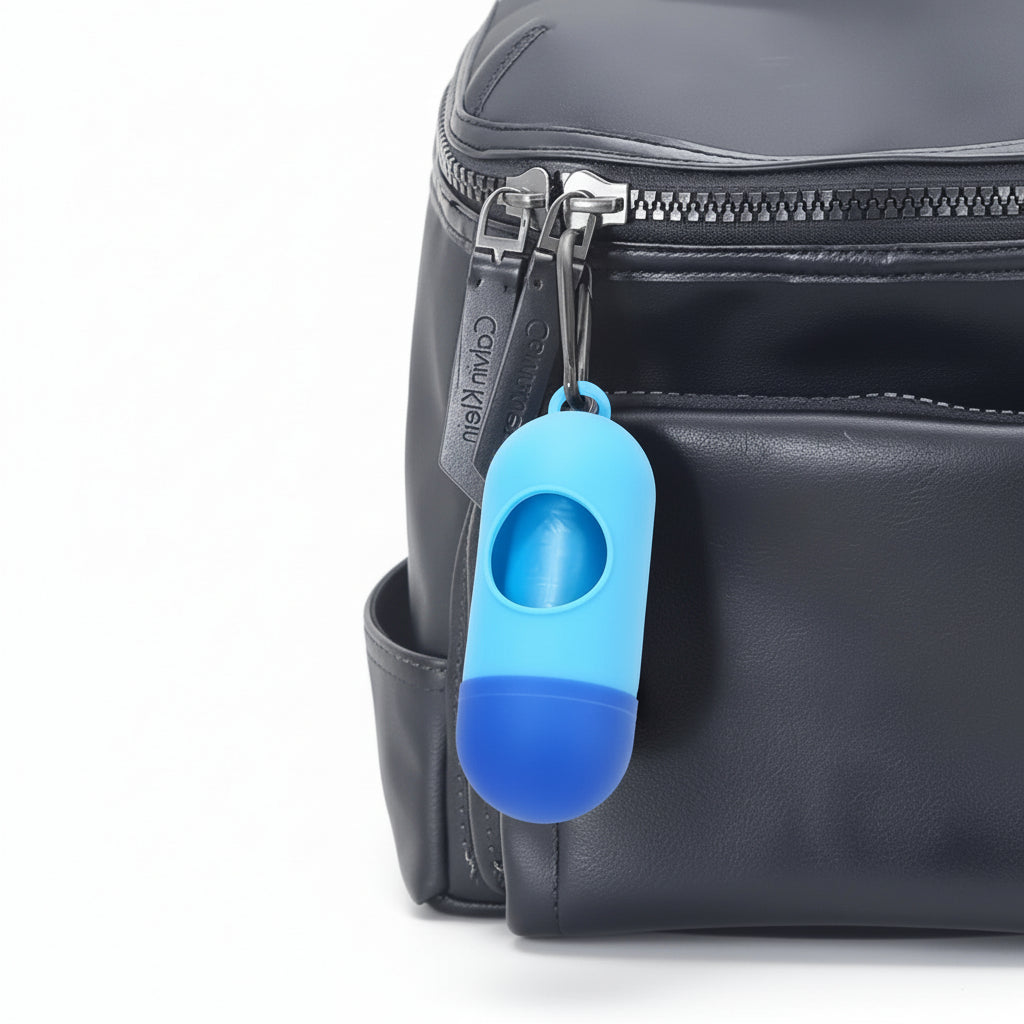 Dispensador de Bolsas para Mascotas con Clip y Diseño de Hueso - Porta Bolsas Ligero y Eco-Consciente Pro 2026 - Conecta Chava Shop
