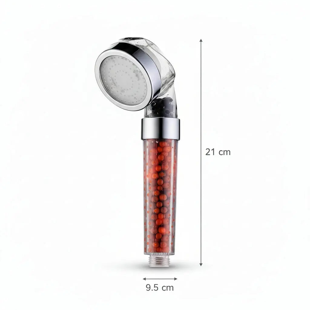 Regadera LED RGB con Sensor de Temperatura y Alta Presión - Cabezal de Ducha con Filtro de Purificación Pro 2026 - Conecta Chava Shop